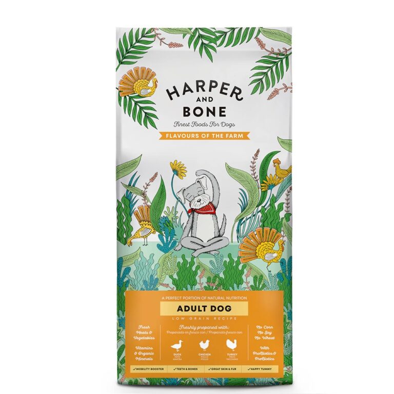 H&B CANE ADULT MEDIUM FLAVOURS OF THE FARM 2 KG