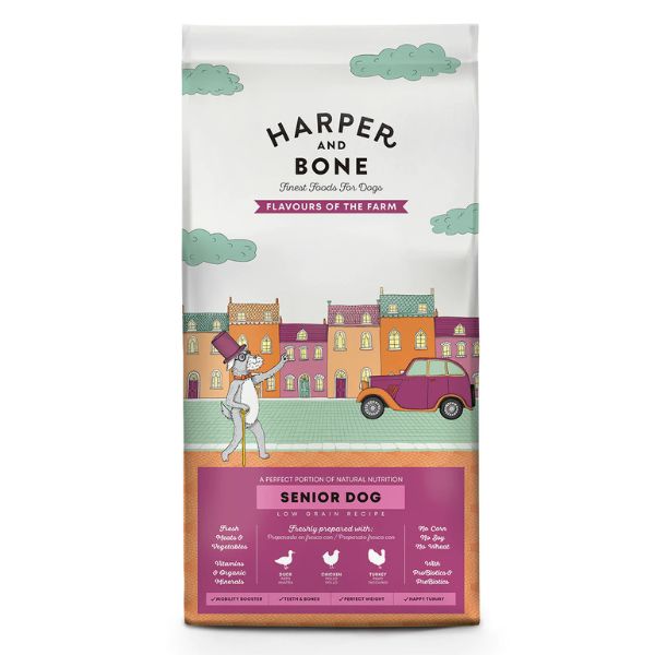 H&B CANE SENIOR LIGHT FLAVOURS OF THE FARM 2 KG