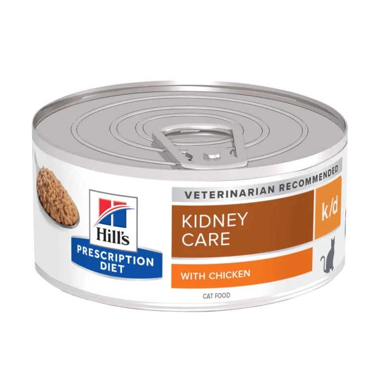 Hill’s Prescription Diet k/d Gatto al Pollo – Alimento Umido per la Salute Renale