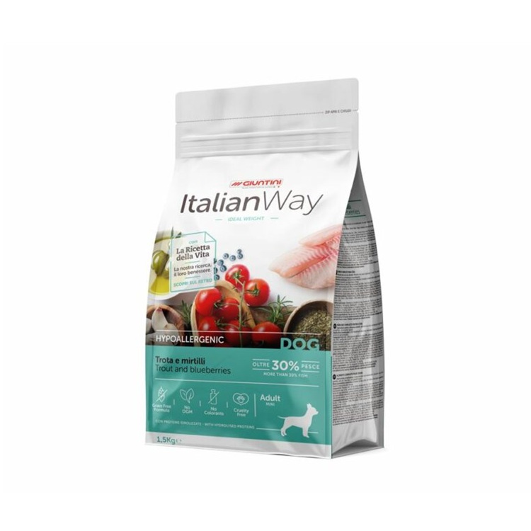 ITALIAN WAY MINI PUPPY IDEAL WEIGHT TROTA 1,5 KG