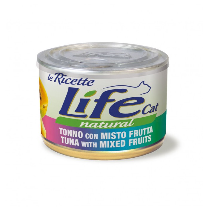 LIFE CAT NATURAL TONNO CON FRUTTA 85 GR