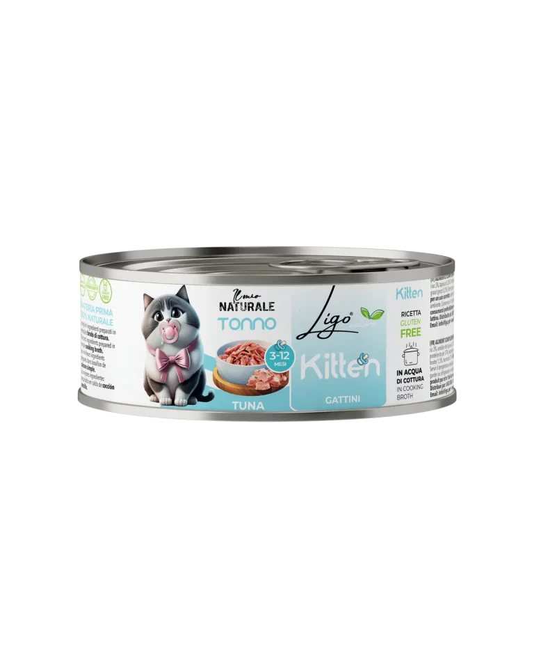 LIGO NATURALE KITTEN TONNO 85 GR