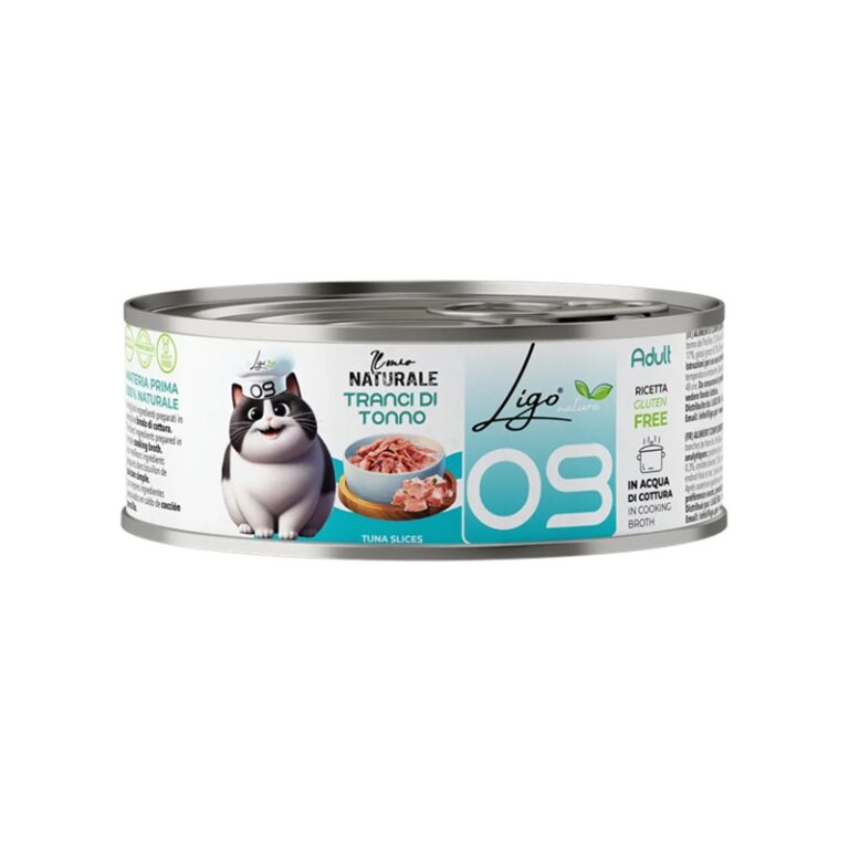 LIGO NATURALE N09 TRANCI DI TONNO 85 GR