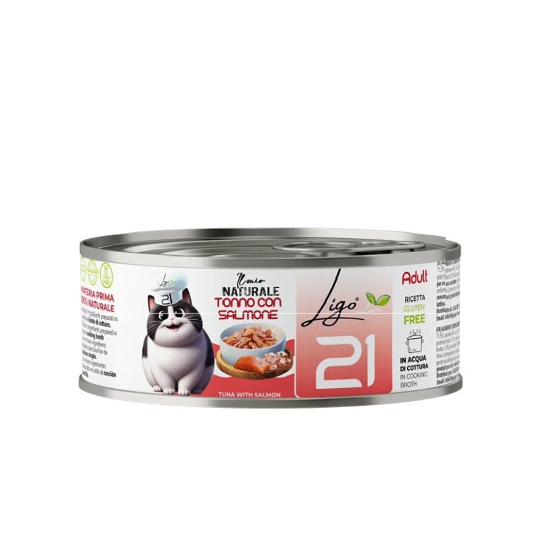 LIGO NATURALE N22 TONNO CON MERLUZZO E SALMONE 85 GR