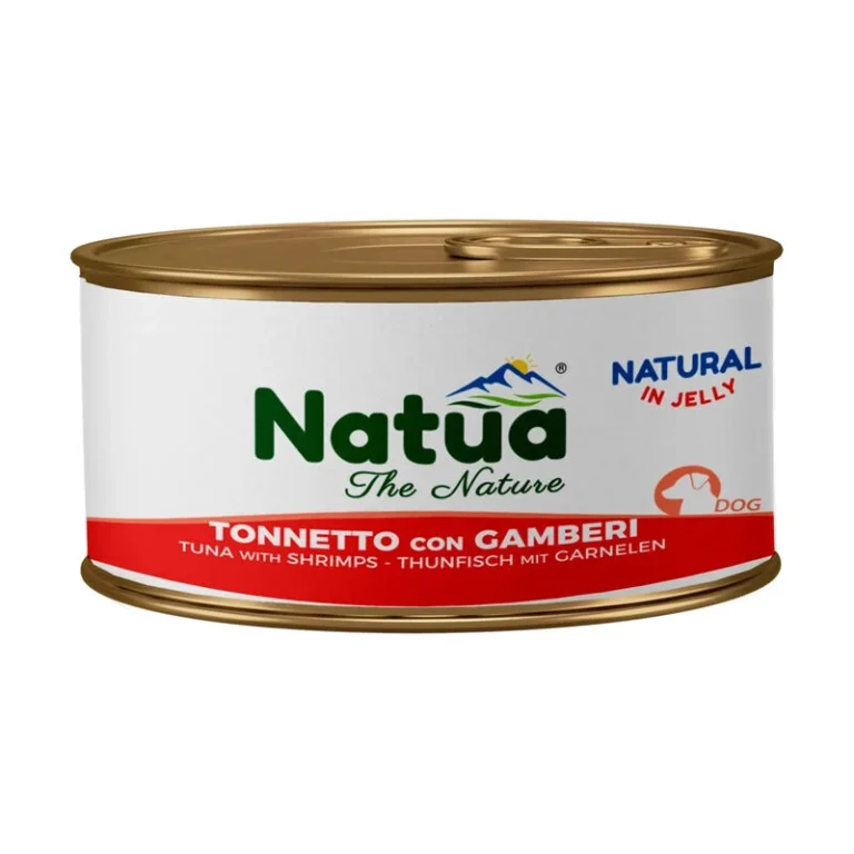 NATUA DOG TONNO E GAMBERI 85 GR