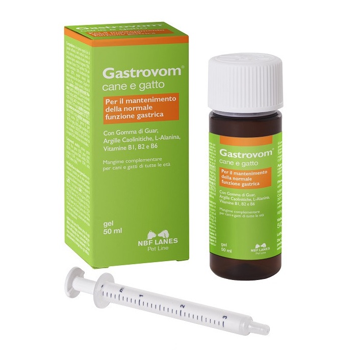 NBF GASTROVOM CANE E GATTO GEL 50 ML