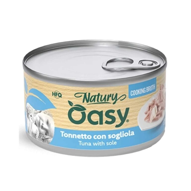 OASY NATURY BRODO COTTURA TONNETTO CON SOGLIOLA 85 GR