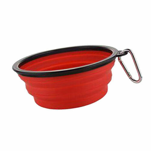 TRIXIE CIOTOLA DA VIAGGIO IN SILICONE BORDO RIGIDO 0,5 LT 14CM