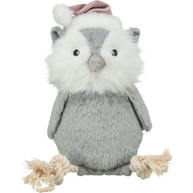 TRIXIE GUFO CON CORDA IN PELUCHE 31 CM