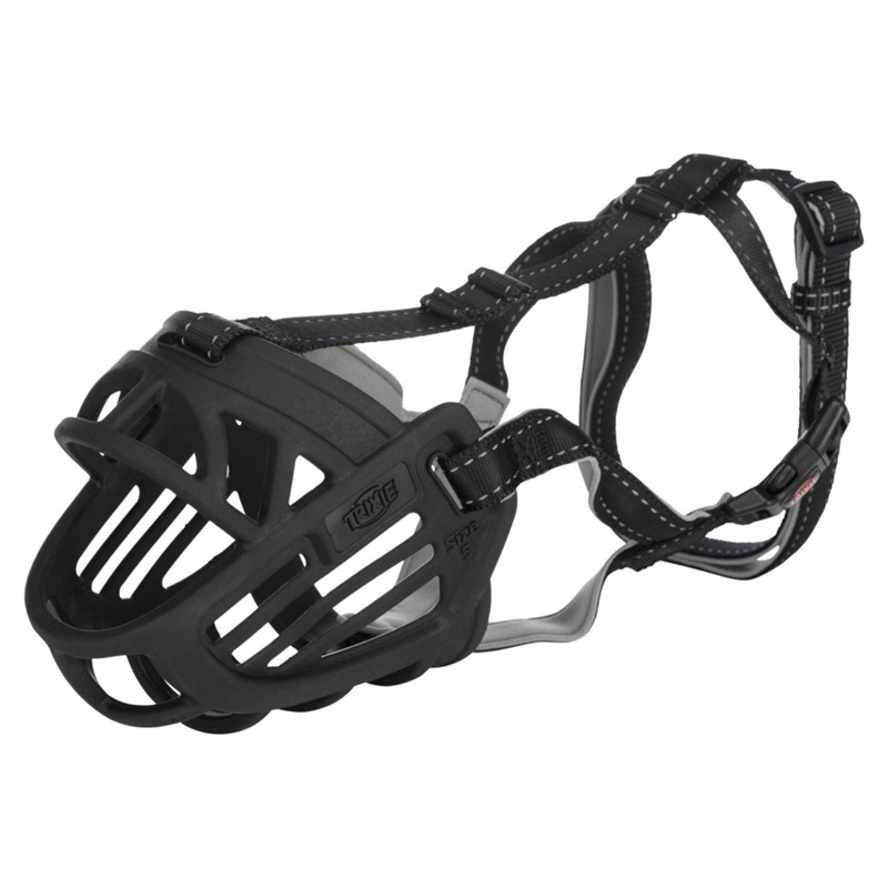 TRIXIE MUSERUOLA FLEX MUZZLE IN GOMMA L-XL