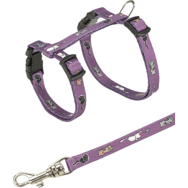 TRIXIE PETTORINA GATTO CON GUINZAGLIO 21-33 CM